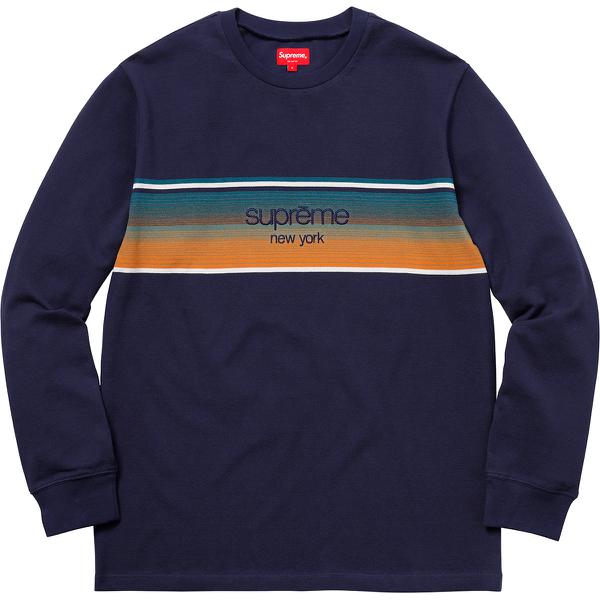 Details on Shadow Stripe L S Top None from spring summer 2018 (Price is $110)