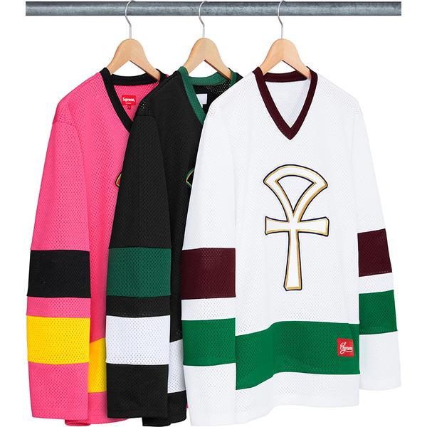 Details on Ankh Hockey Jersey from spring summer 2018 (Price is $148)