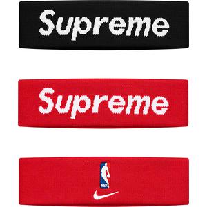 supreme nike nba headband red