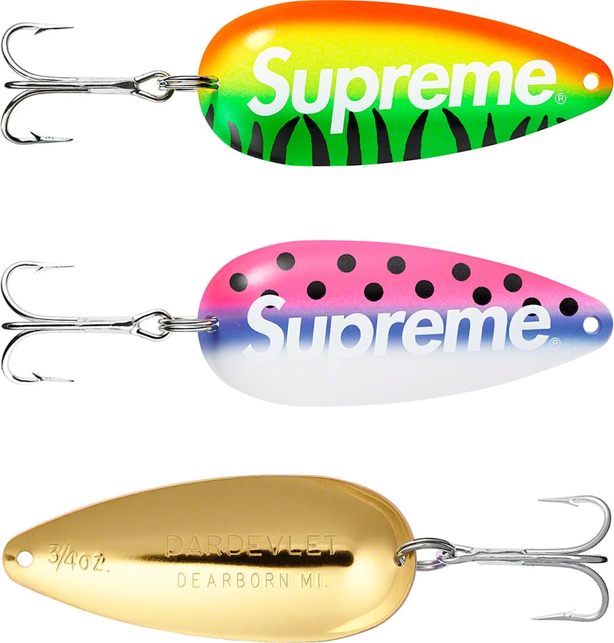 セット Supreme Dardevle Lure シュプリーム ルアースポーツ/アウトドア