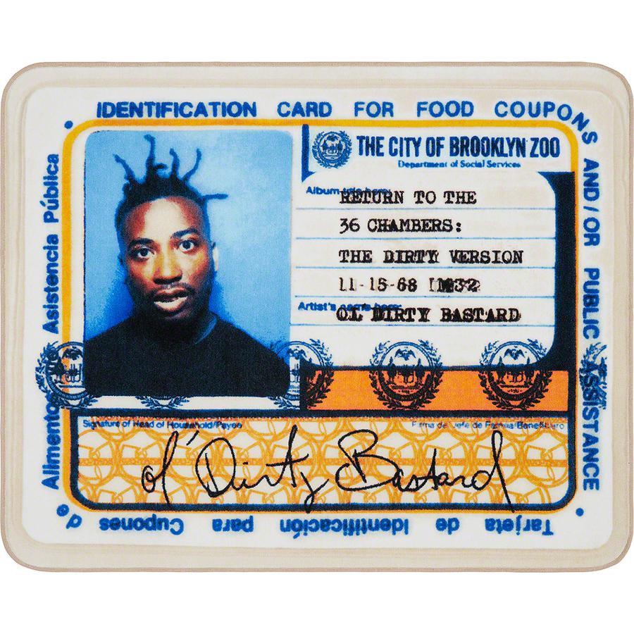 Supreme Ol' Dirty Bastard Rug releasing on Week 16 for spring summer 2019