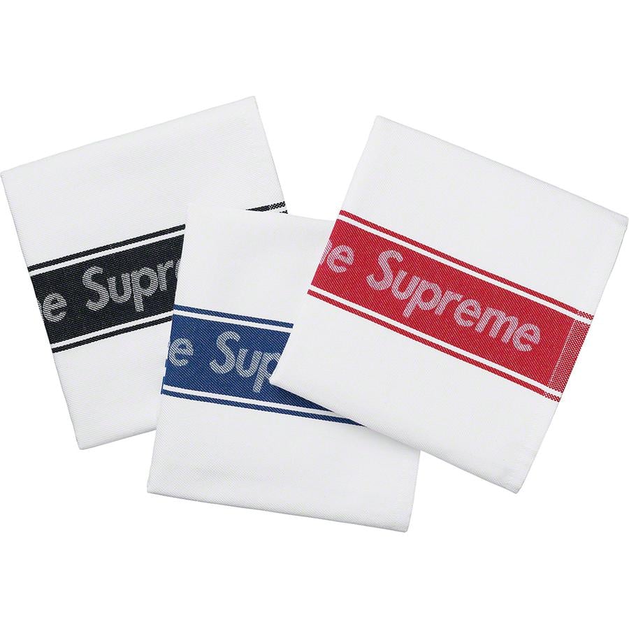 Supreme Dish Towels (Set of 3) releasing on Week 1 for spring summer 19