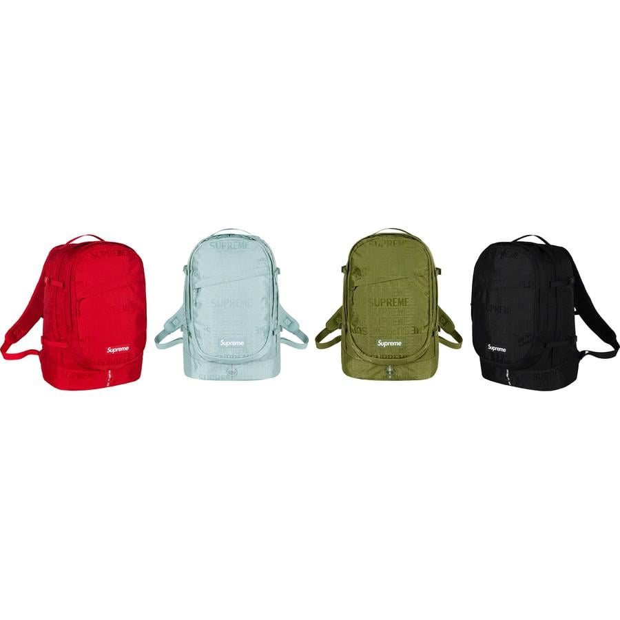 Supreme Backpack releasing on Week 0 for spring summer 2019