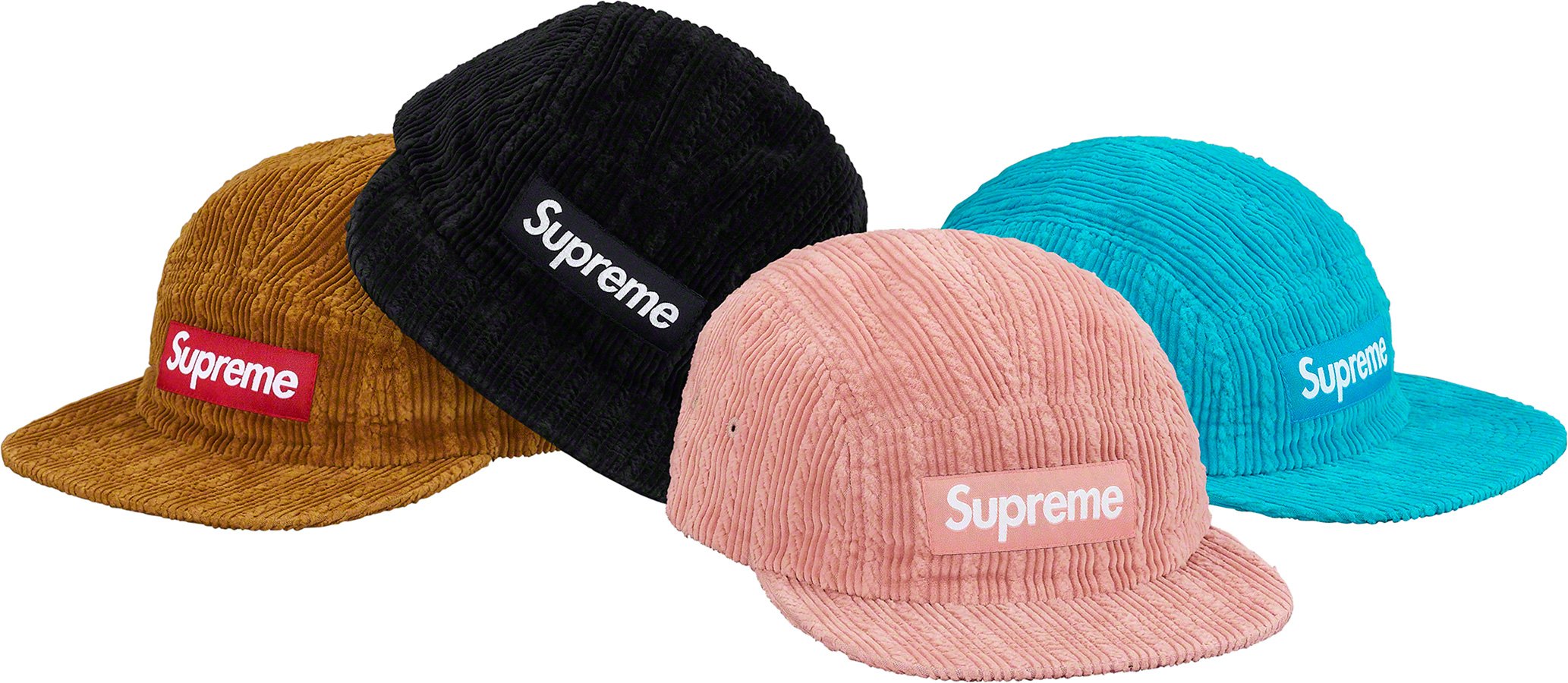 Rope Corduroy Camp Cap - spring summer 2019 - Supreme