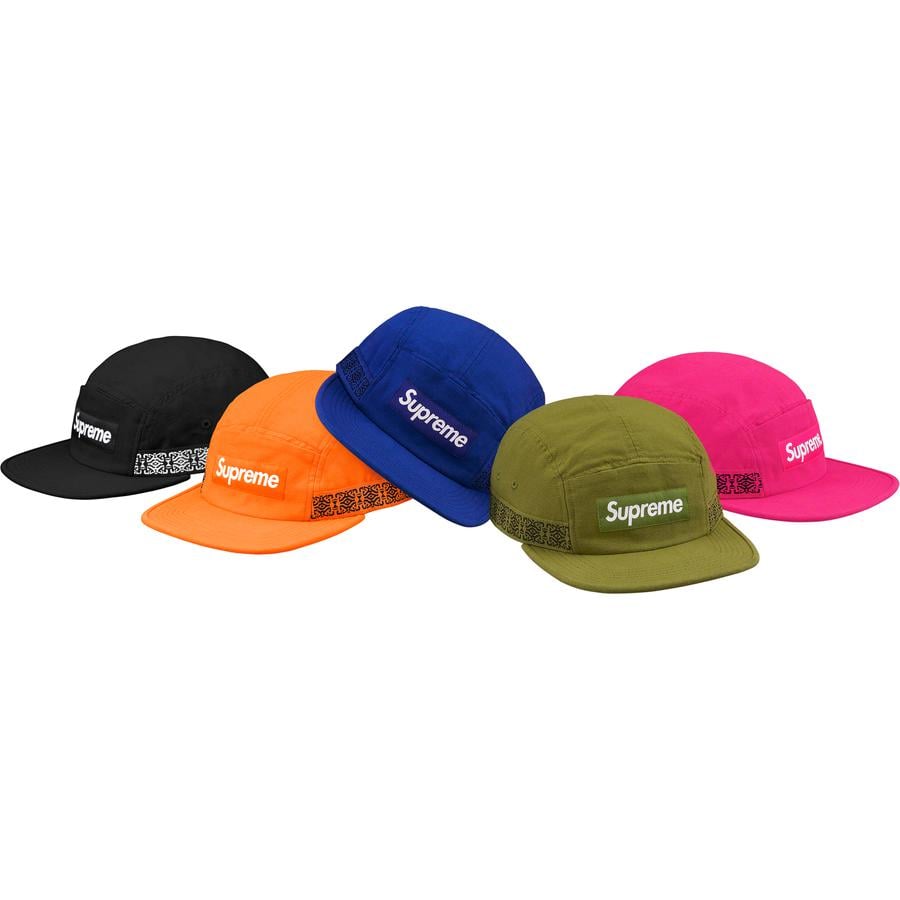 Supreme Side Tape Camp Cap releasing on Week 17 for spring summer 2019