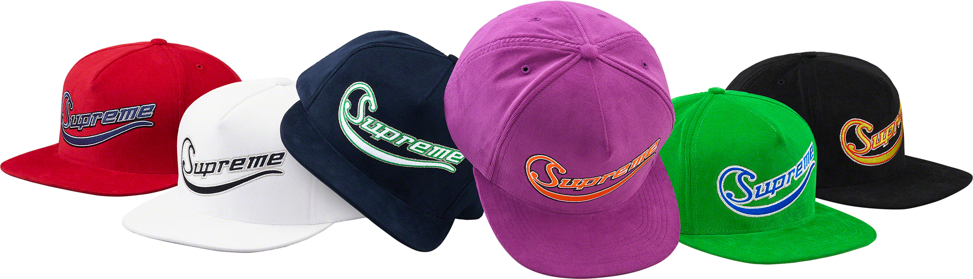 Metallic Logo Corduroy 5-Panel - spring summer 2019 - Supreme