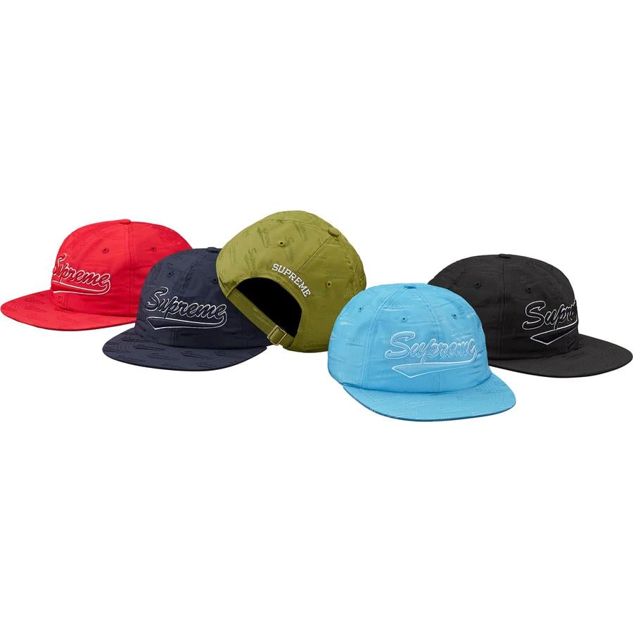 Supreme Jacquard Script 6-Panel releasing on Week 19 for spring summer 2019