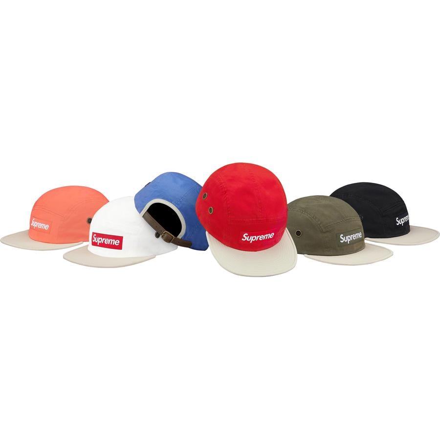 Supreme 2-Tone Camp Cap released during spring summer 19 season