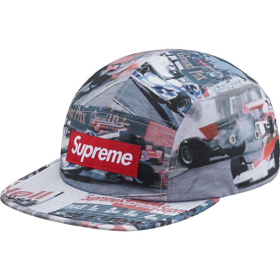 Supreme Grand Prix Camp Cap releasing on Week 18 for spring summer 2019