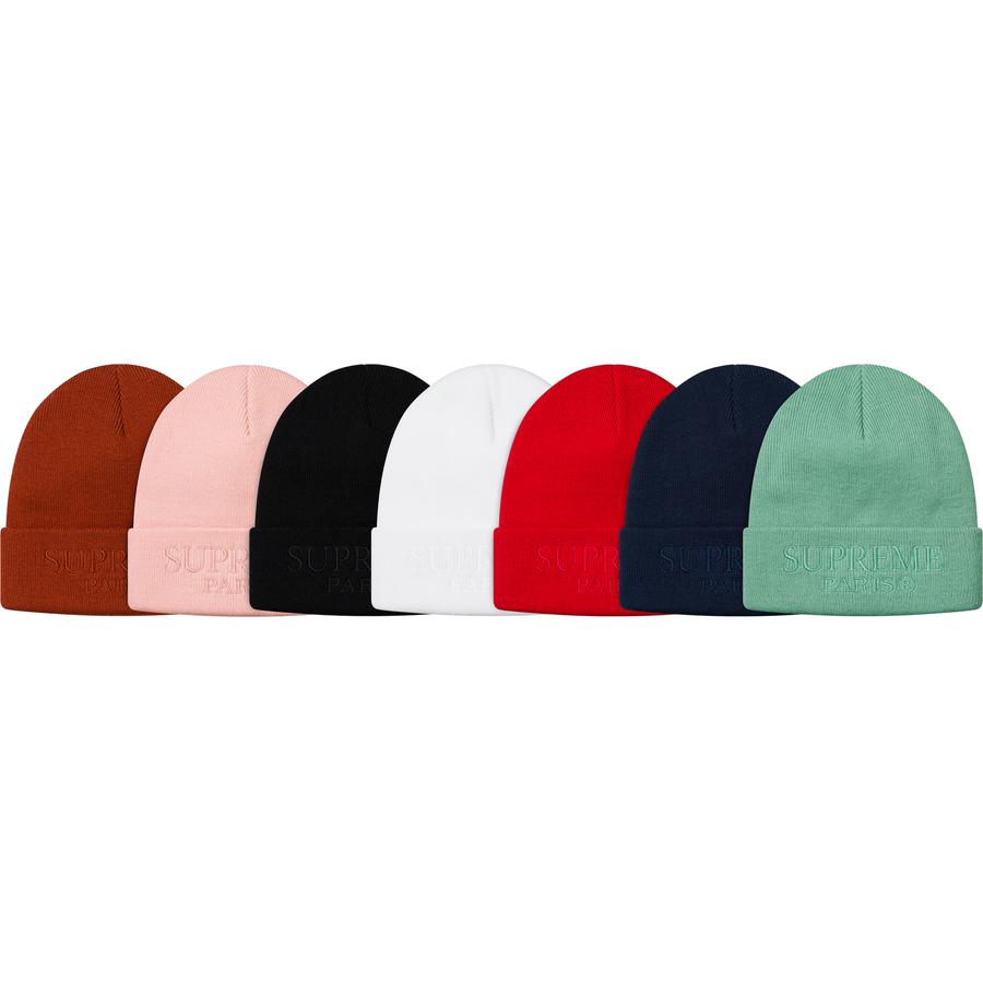 Details on Tonal Logo Beanie from spring summer
                                            2019 (Price is $32)
