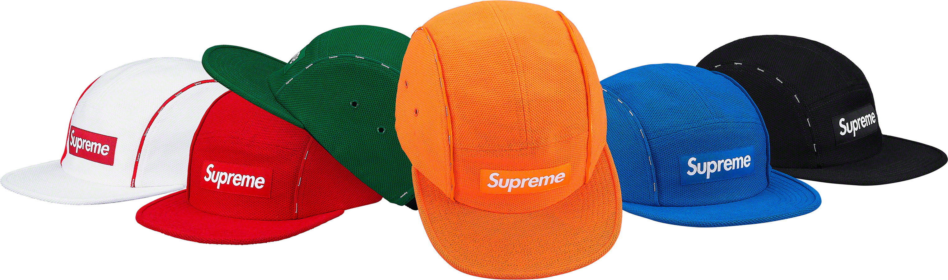 Pique Piping Camp Cap - spring summer 2019 - Supreme