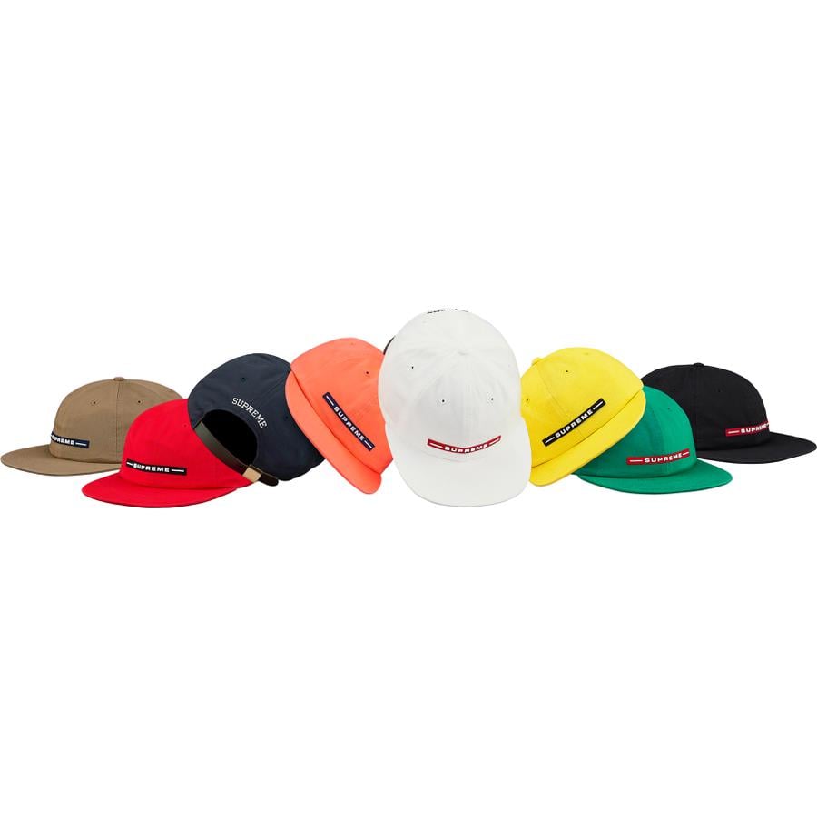 Supreme Raised Logo 6-Panel for spring summer 19 season