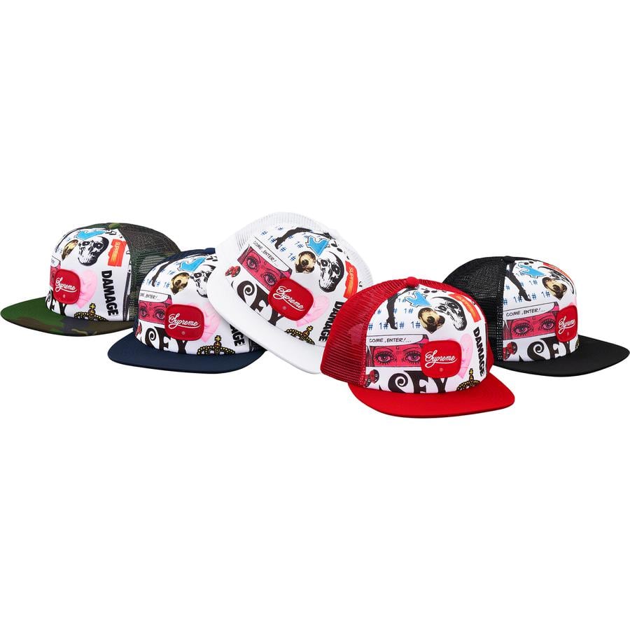 Supreme Blood Lust Mesh Back 5-Panel released during spring summer 19 season