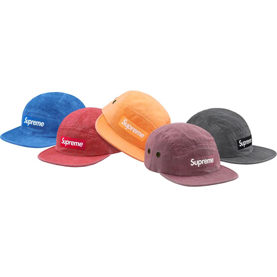 Supreme Washed Linen Camp Cap for spring summer 19 season