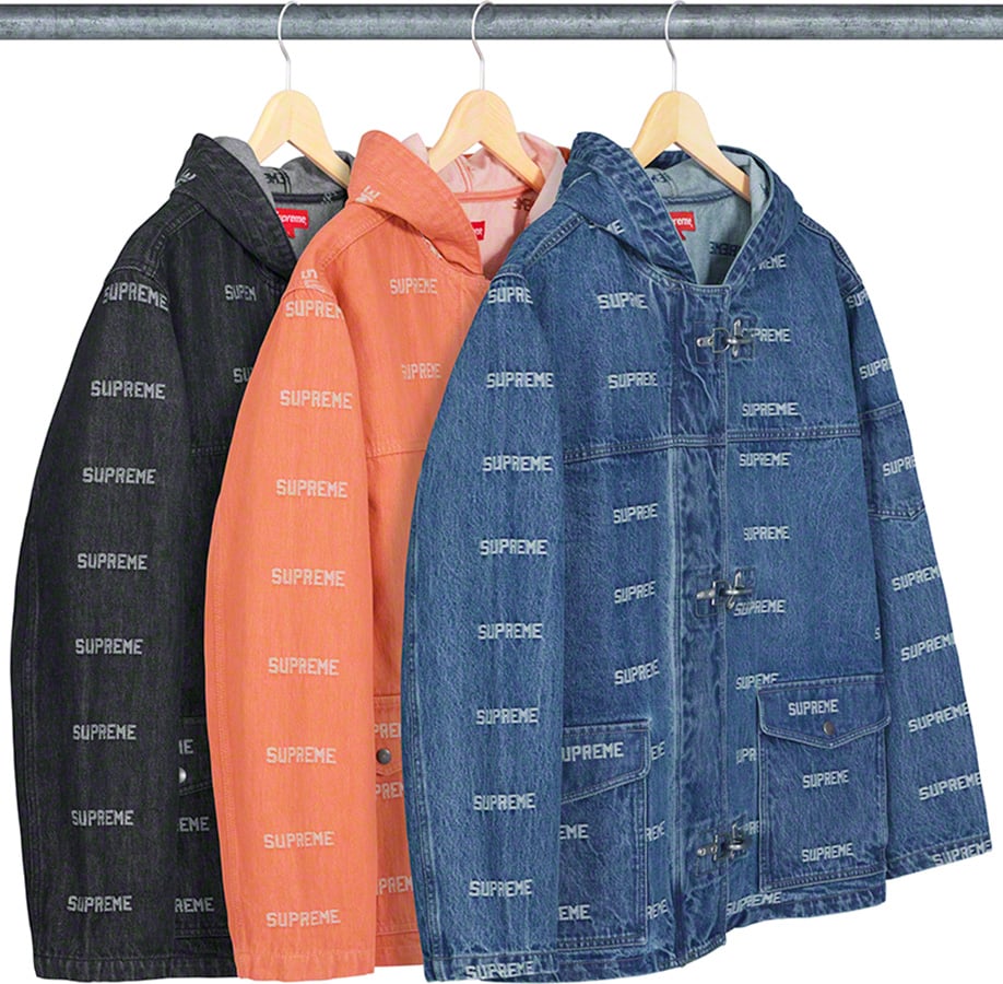 supreme logo jacket