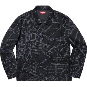 supreme gonz map work jacket