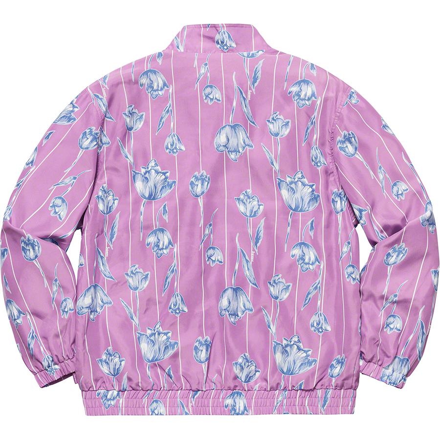 Details on Floral Silk Track Jacket  from spring summer
                                                    2019 (Price is $228)