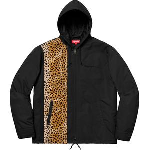 Cheetah Hooded Station Jacket - spring summer 2019 - Supreme