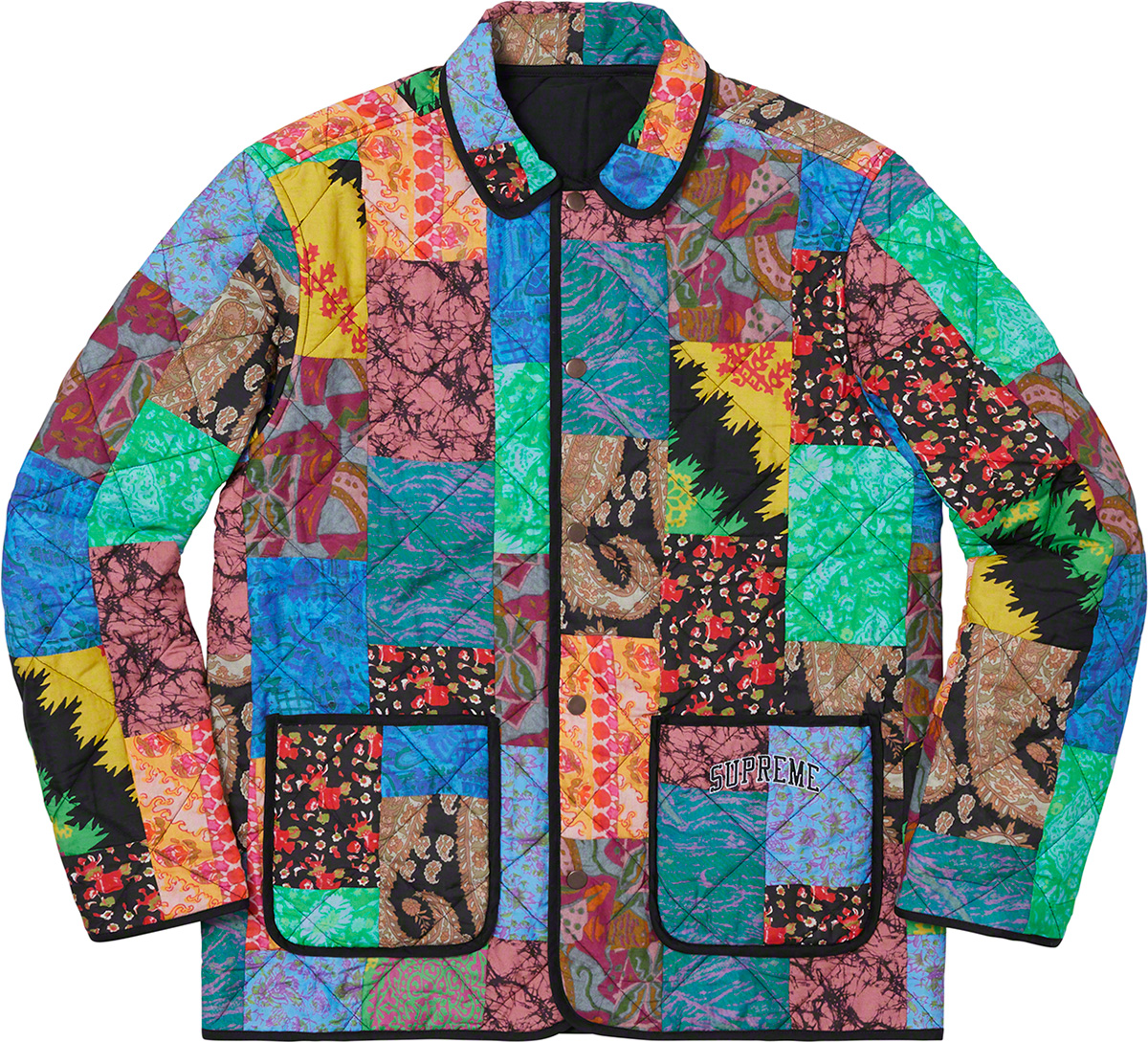 Reversible Patchwork Quilted Jacket - spring summer 2019 - Supreme