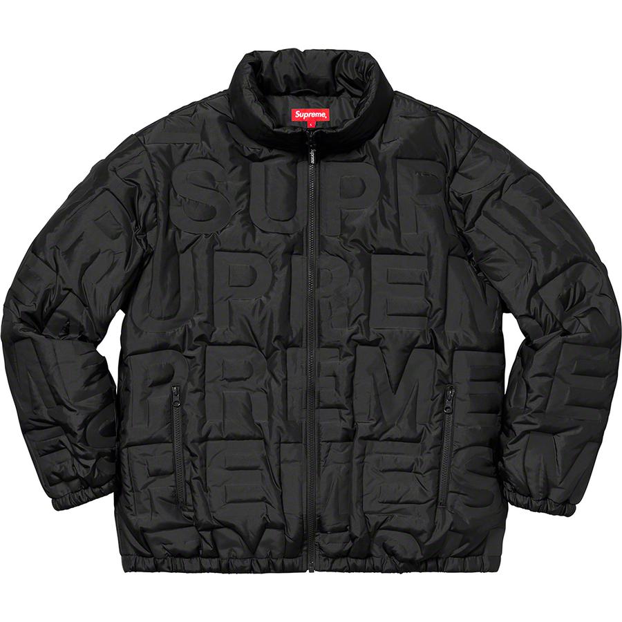 Details on Bonded Logo Puffy Jacket  from spring summer 2019 (Price is $348)