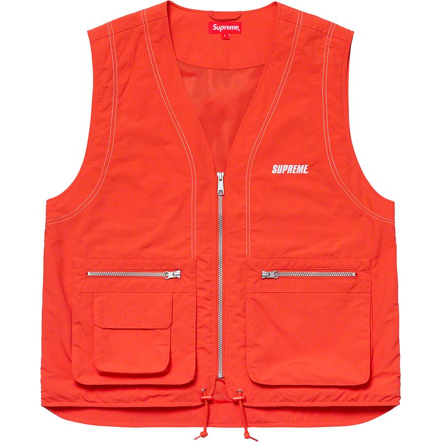 Details on Nylon Cargo Vest  from spring summer
                                                    2019 (Price is $138)