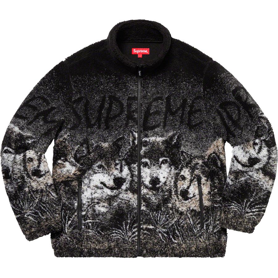 Details on Wolf Fleece Jacket  from spring summer
                                                    2019 (Price is $198)