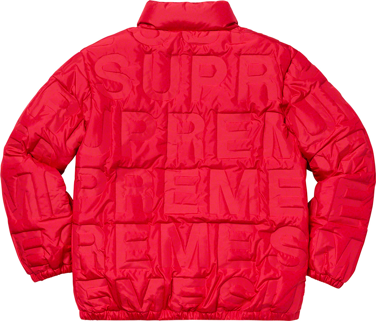 Bonded Logo Puffy Jacket   spring summer    Supreme