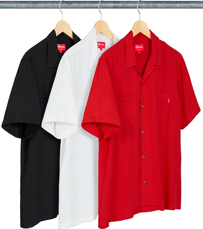 付属品完備 XL Supreme Playboy Rayon S/S Shirt