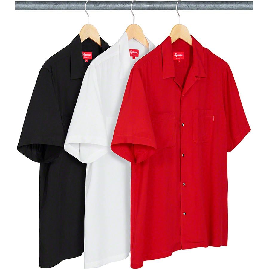 Details on Supreme Playboy© Rayon S S Shirt from spring summer
                                            2019 (Price is $148)