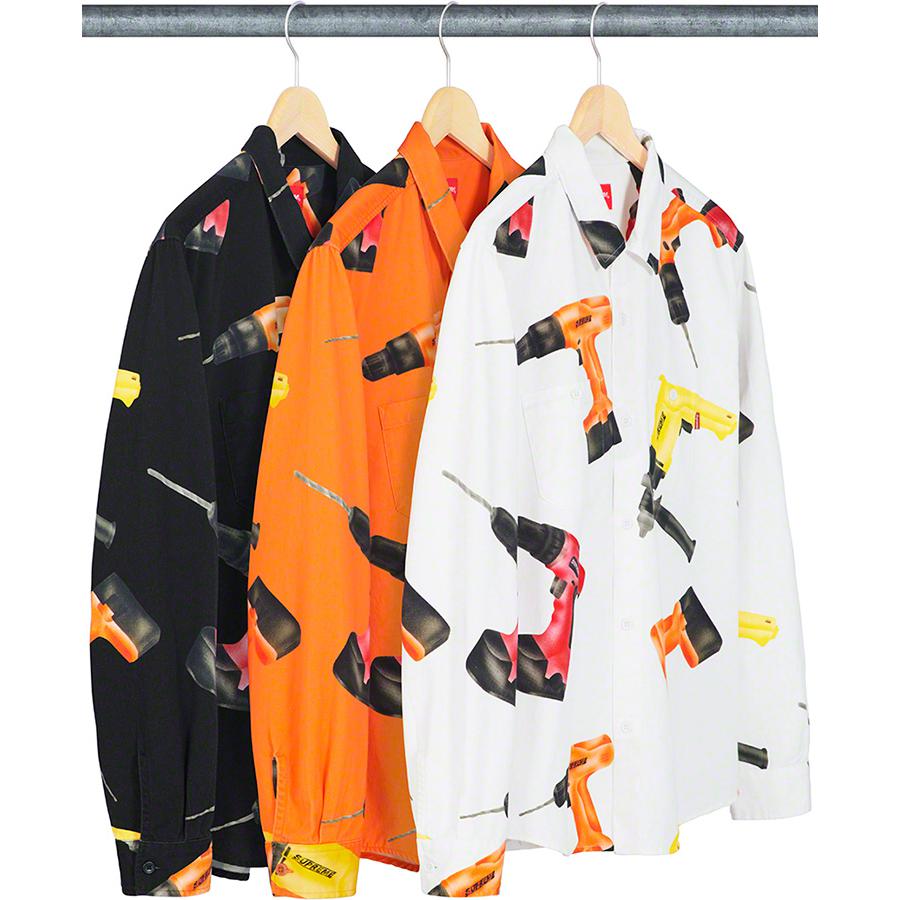 Supreme Drills Work Shirt for spring summer 19 season