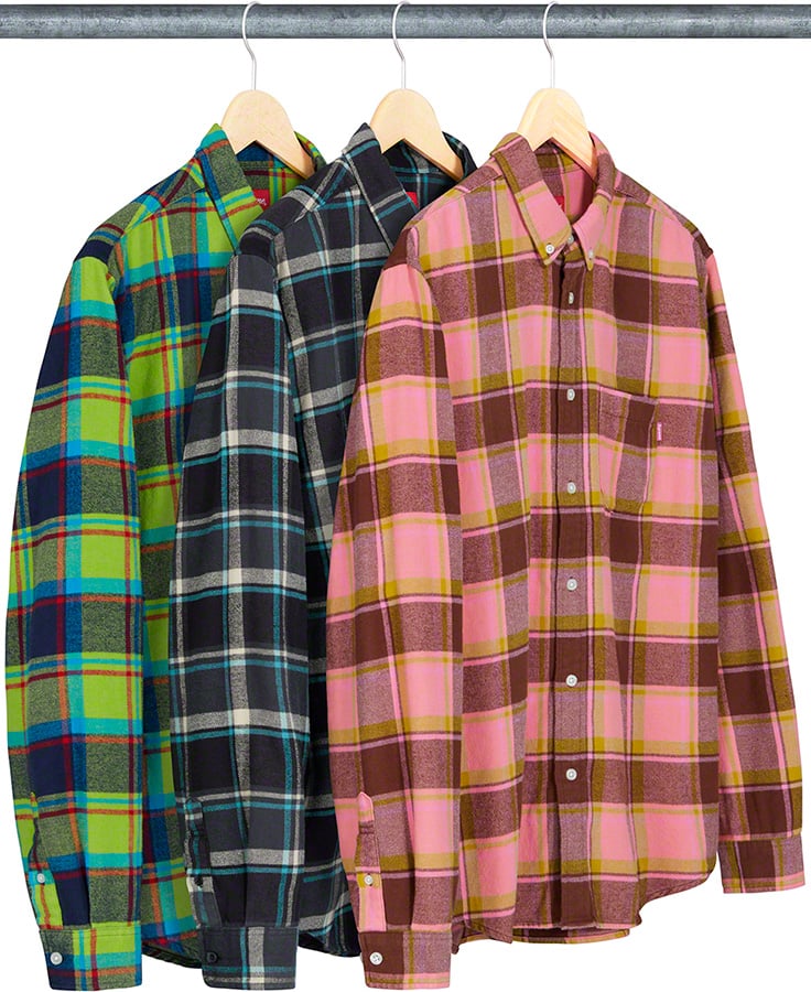 Plaid Flannel Shirt - spring summer 2019 - Supreme