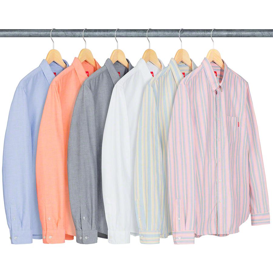 Details on Oxford Shirt from spring summer
                                            2019 (Price is $118)