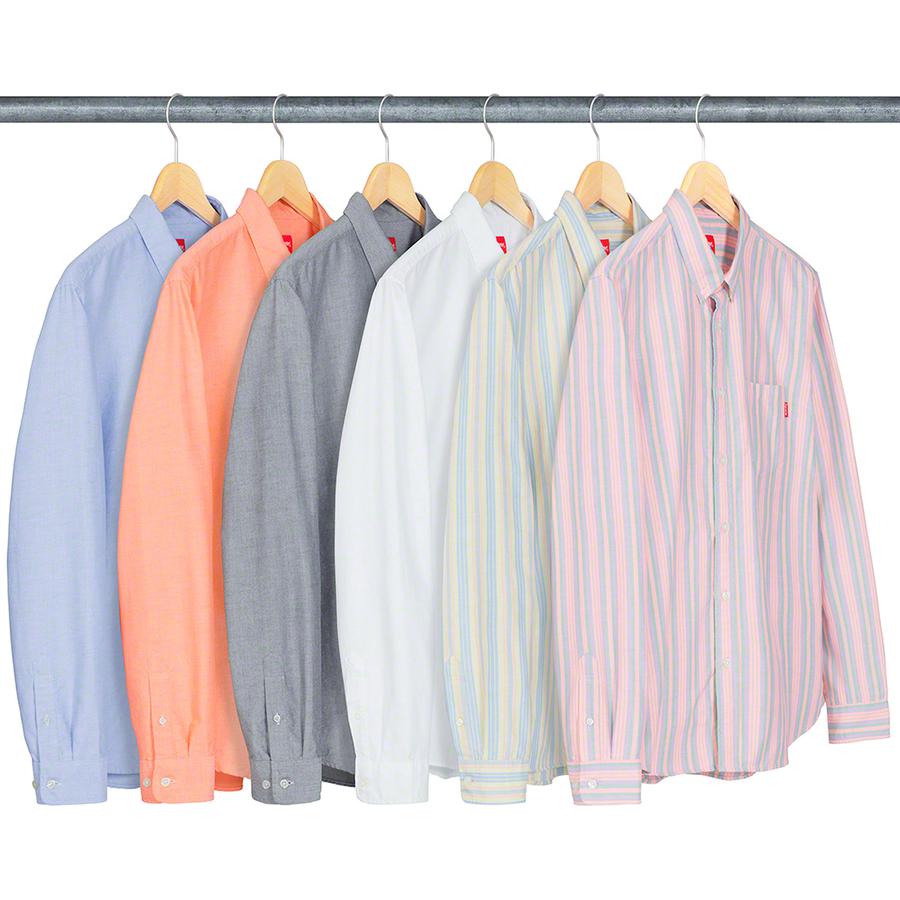 Supreme Oxford Shirt releasing on Week 1 for spring summer 2019