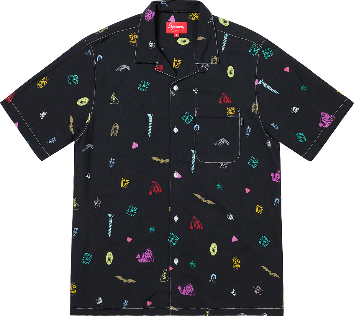 Deep Space Rayon S S Shirt - spring summer 2019 - Supreme