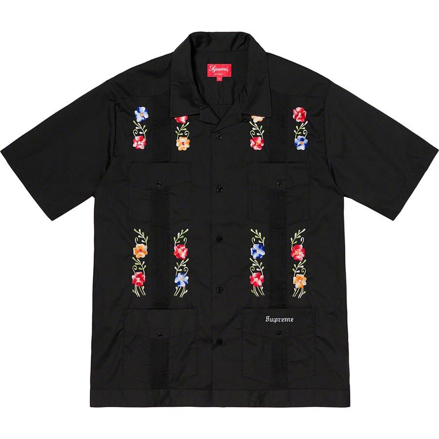 Details on Flowers Guayabera S S Shirt  from spring summer
                                                    2019 (Price is $168)