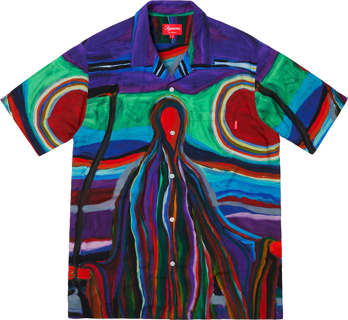 Reaper Rayon S S Shirt - spring summer 2019 - Supreme