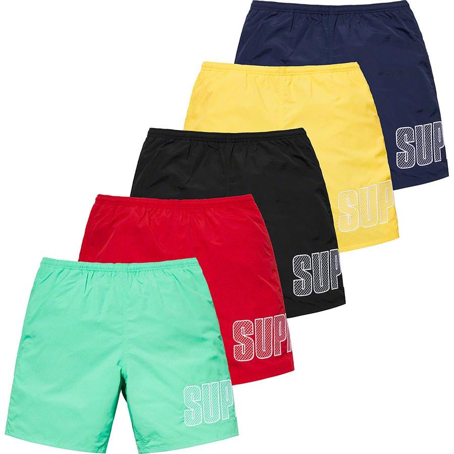 supreme Logo Appliqué Water Short