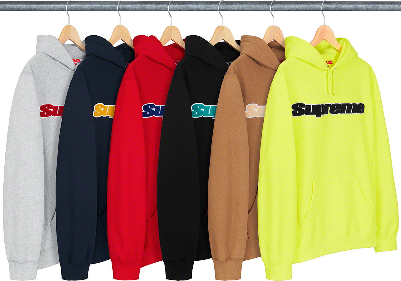 Supreme Chenille Hooded Sweatshirt Online Sale, UP TO 69% OFF 