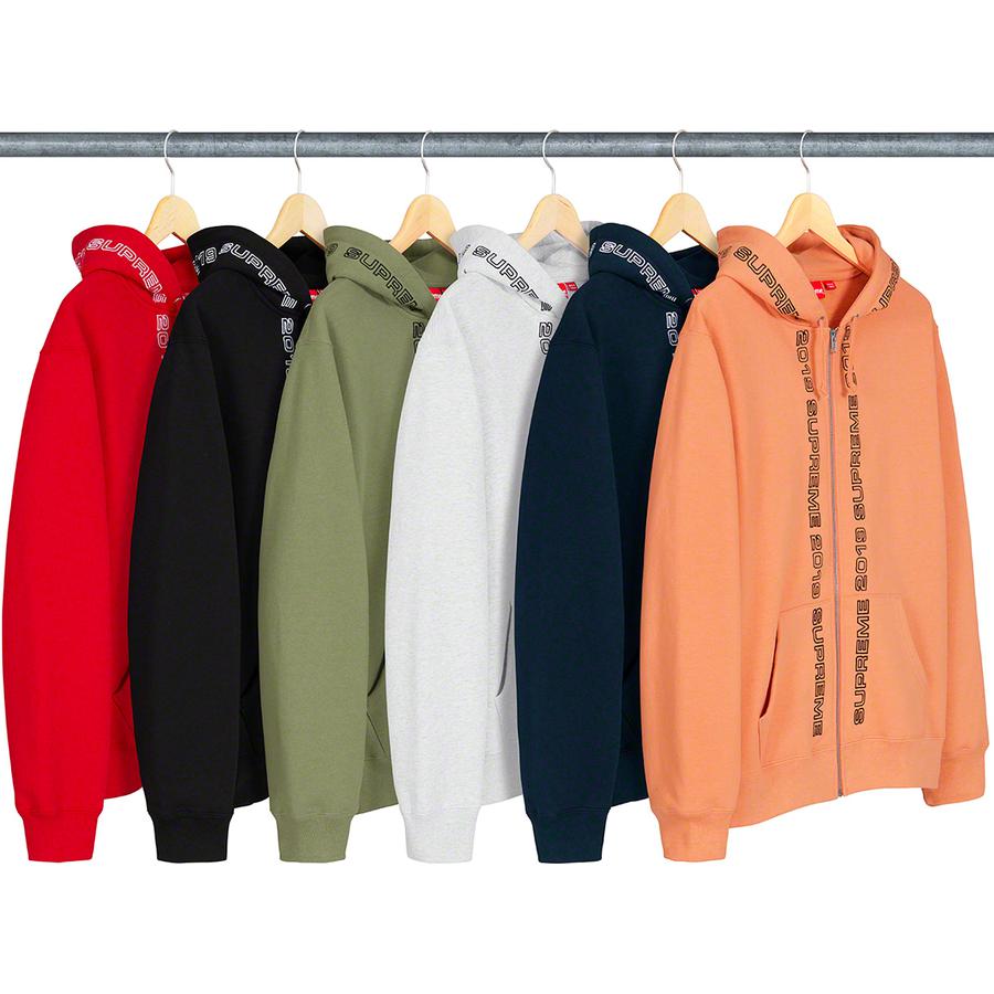 Details on Topline Zip Up Sweatshirt from spring summer 2019 (Price is $168)