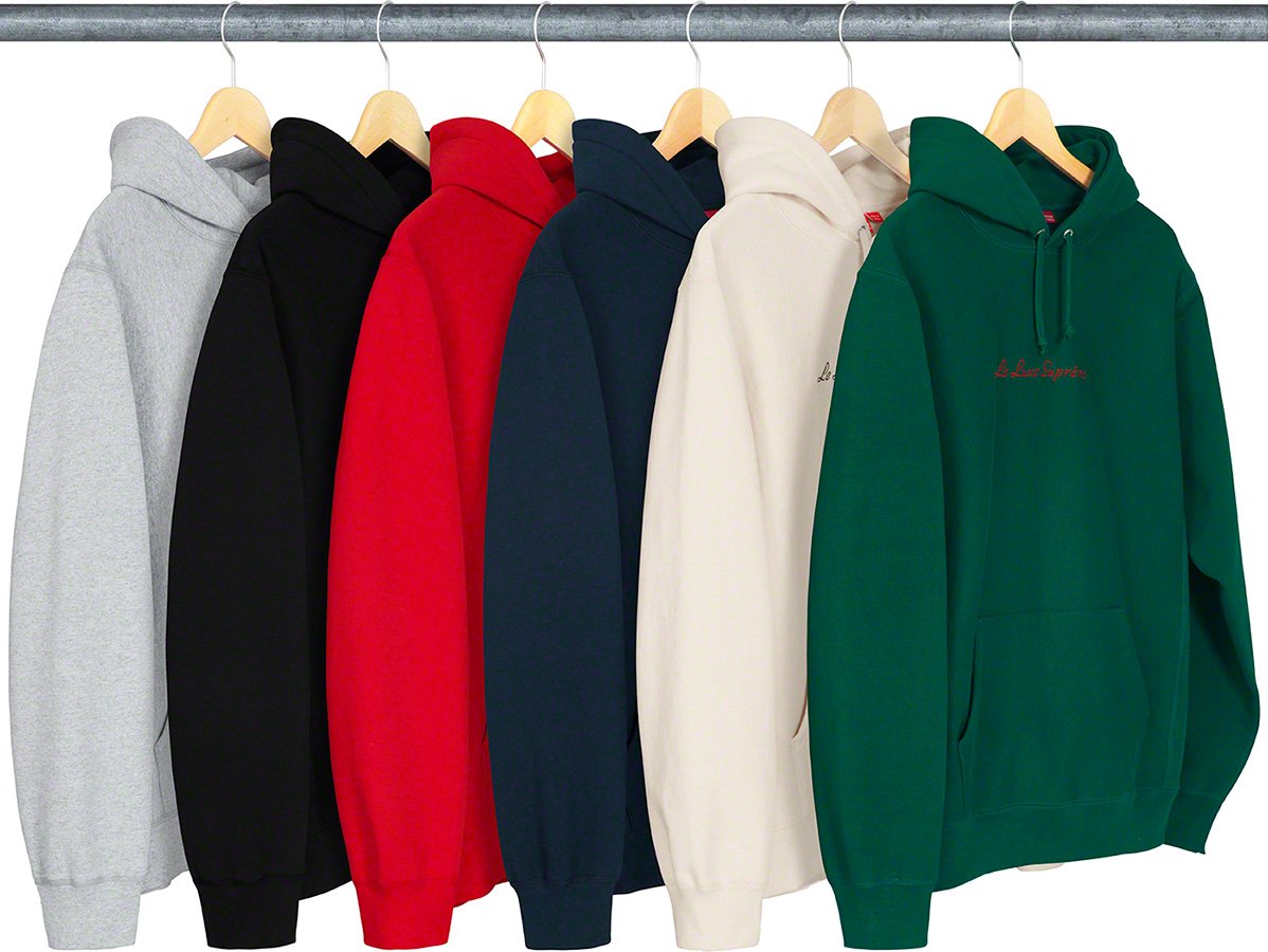 Le Luxe Hooded Sweatshirt - spring summer 2019 - Supreme