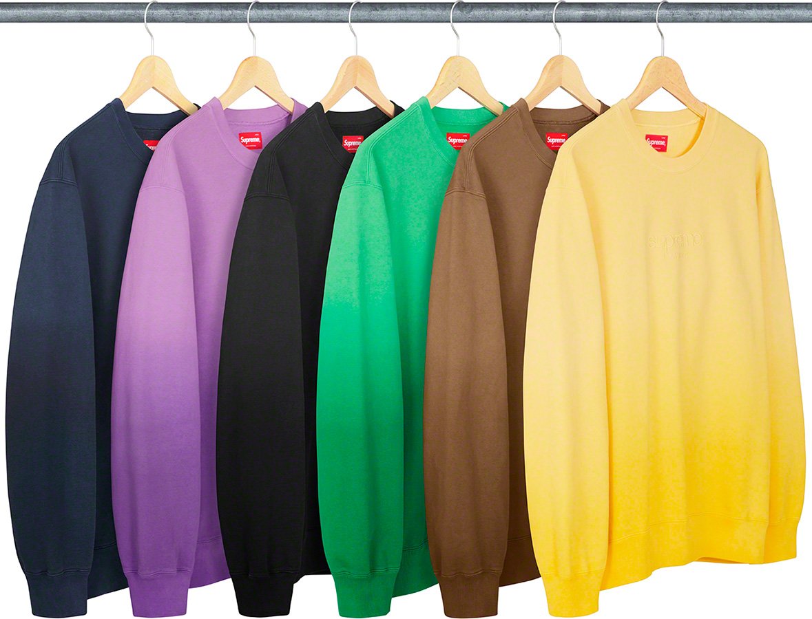 Dipped Crewneck - spring summer 2019 - Supreme