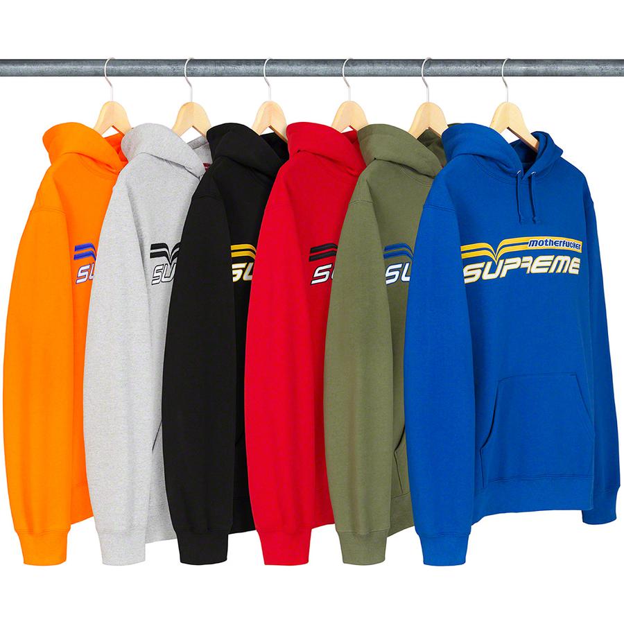 Supreme Motherfucker Hooded Sweatshirt releasing on Week 13 for spring summer 2019