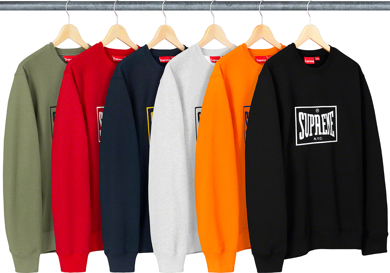 Supreme Warm Up Crewneck