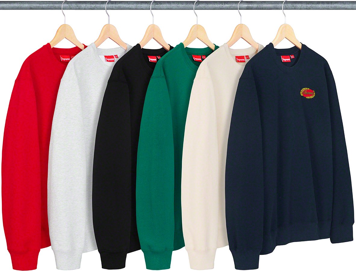 supreme week7 Chain Logo Crewneck  COLOR