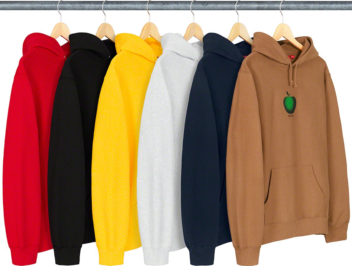 Apple Hooded Sweatshirt - spring summer 2019 - Supreme