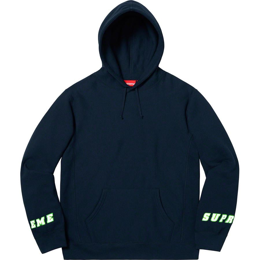 Supreme Wrist Logo Hooded Sweatshirt (SS19) - $158
