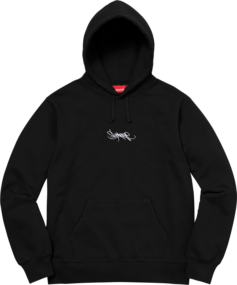 Tag Logo Hooded Sweatshirt - spring summer 2019 - Supreme