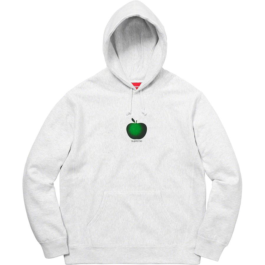 Details on Apple Hooded Sweatshirt  from spring summer 2019 (Price is $148)