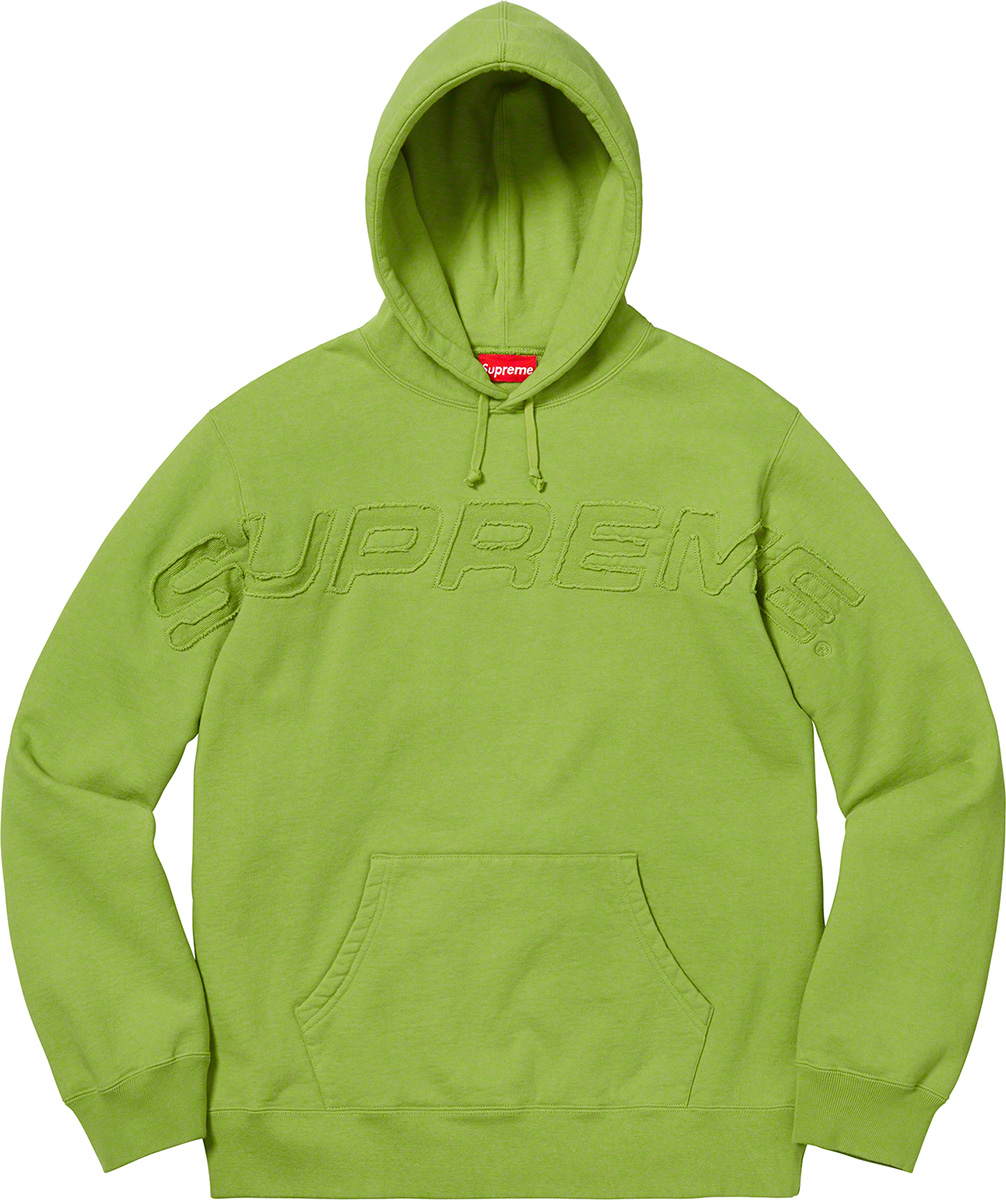 Supreme Set In Logo Hooded Sweatshirt