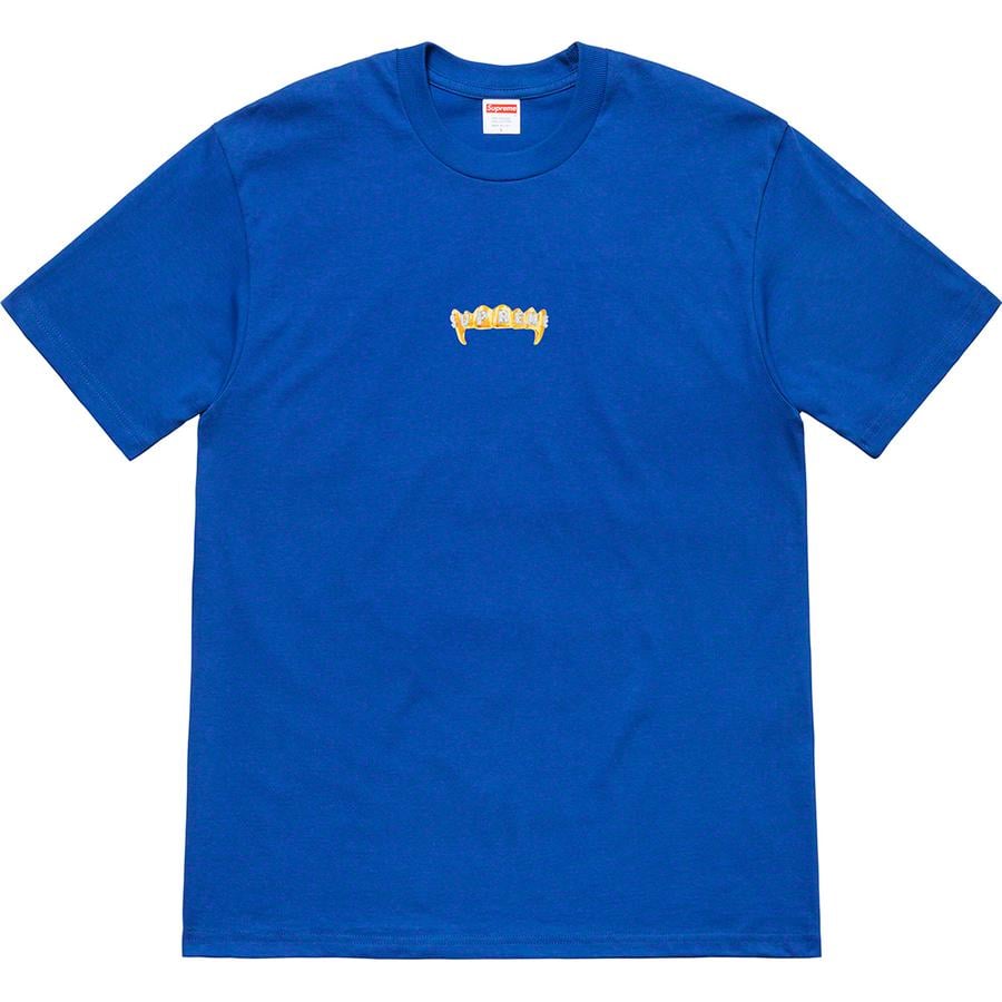 Supreme Fronts Tee released during spring summer 19 season